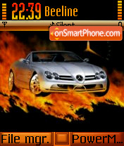 Silver Car tema screenshot