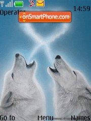 White Wolfs tema screenshot