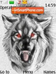 Agressive Wolf Theme-Screenshot