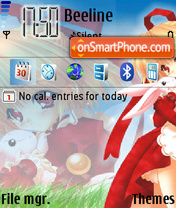 Anime theme screenshot