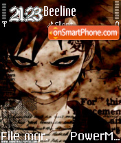 Gaara theme screenshot