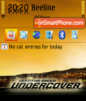 Nfs Undercover 05 es el tema de pantalla