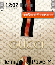 Gucci theme screenshot