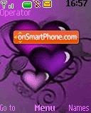 Purple hearts Theme-Screenshot