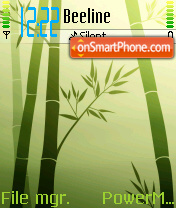 Bamboo theme screenshot