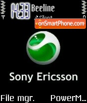 Animated Sony 01 Theme-Screenshot