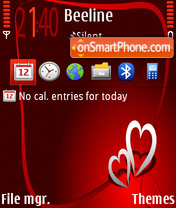 14 february theme screenshot