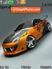 Скриншот темы Nissan 350 Z