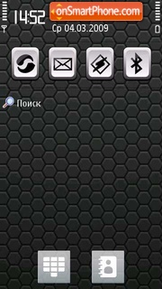 Hex tema screenshot