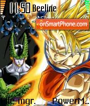 Скриншот темы Dragonball Z v1