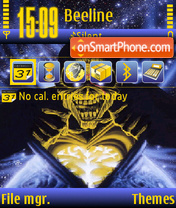 Iron Maiden 03 theme screenshot