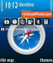 Safari theme screenshot