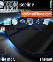 Evblack tema screenshot