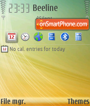 Lifestream Fp1 theme screenshot