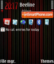 Neon Dhs def theme screenshot