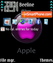 Apple 08 theme screenshot