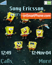 Spongebob theme screenshot