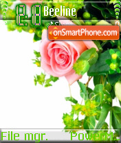 Flower Edge Theme-Screenshot