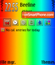 Capture d'écran Colorful Day 2 thème