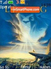 Скриншот темы Lion King