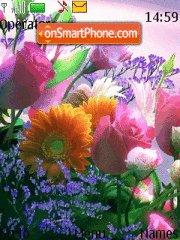 Spring Flowers tema screenshot