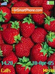 Strawberries1 tema screenshot