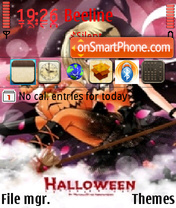 Скриншот темы Anime Halloween