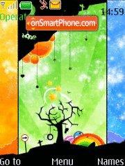 Colour Tree tema screenshot