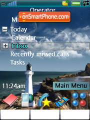 Lighthouse tema screenshot