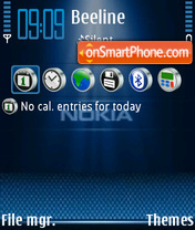 Nokia Blue 01 Theme-Screenshot