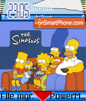Simpsons 2 theme screenshot
