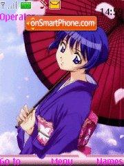 Kimono Girls tema screenshot