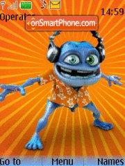 Crazy Frog theme screenshot