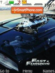 Скриншот темы Fast and Furious 4