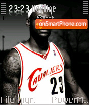 Lebron James tema screenshot