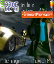 Nfs Carbon 11 Theme-Screenshot