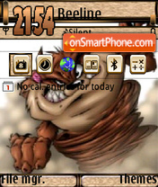 Taz tema screenshot