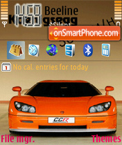 Animated Car Light tema screenshot