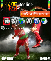 Futbol tema screenshot