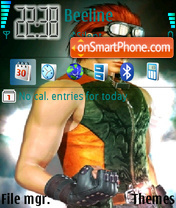Hwoarang theme screenshot
