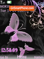 Butterfly flash 1.1 tema screenshot