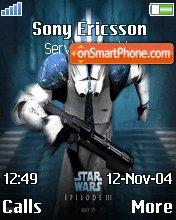 Star Wars tema screenshot