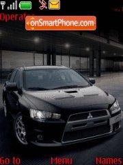 Lancer Evo theme screenshot