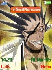 Zaraki Kenpachi theme screenshot