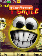 smile animated es el tema de pantalla