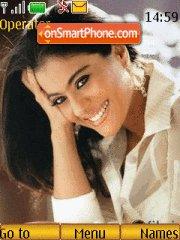 Скриншот темы Kajol Devgan