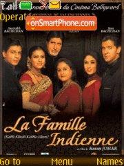 La Famille indienne theme screenshot