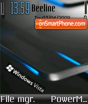 Black Vista v2 es el tema de pantalla