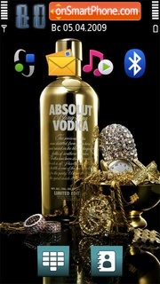 Absolut 05 es el tema de pantalla