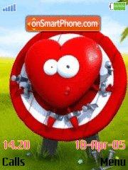 Heart tema screenshot